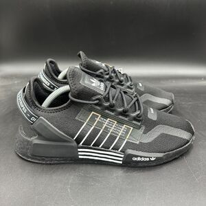Adidas NMD_R1 V2 Black White Men's Running Training Shoes Size 9 GZ1998